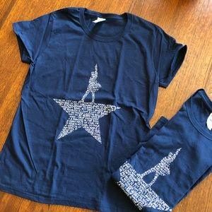 HAMILTON “My Shot” Navy Blue Short Sleeve T-Shirt